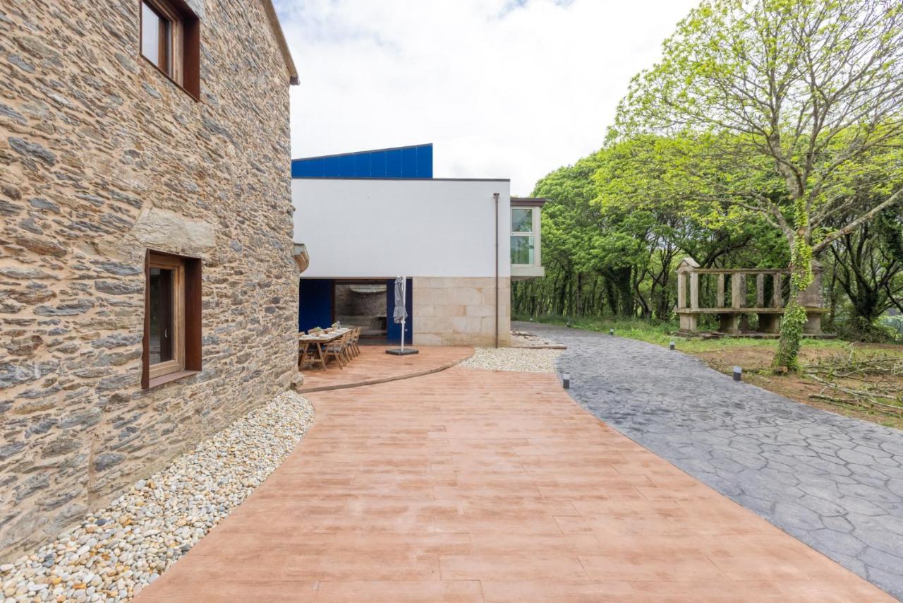 Villa Gran casa rústica en Sigueiro Exterior foto