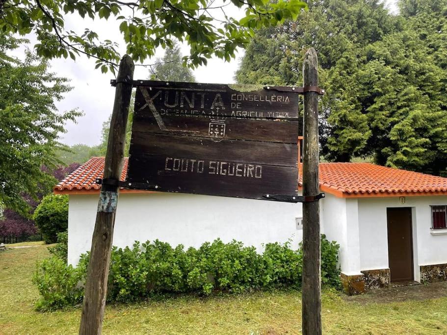 Villa Gran casa rústica en Sigueiro Exterior foto