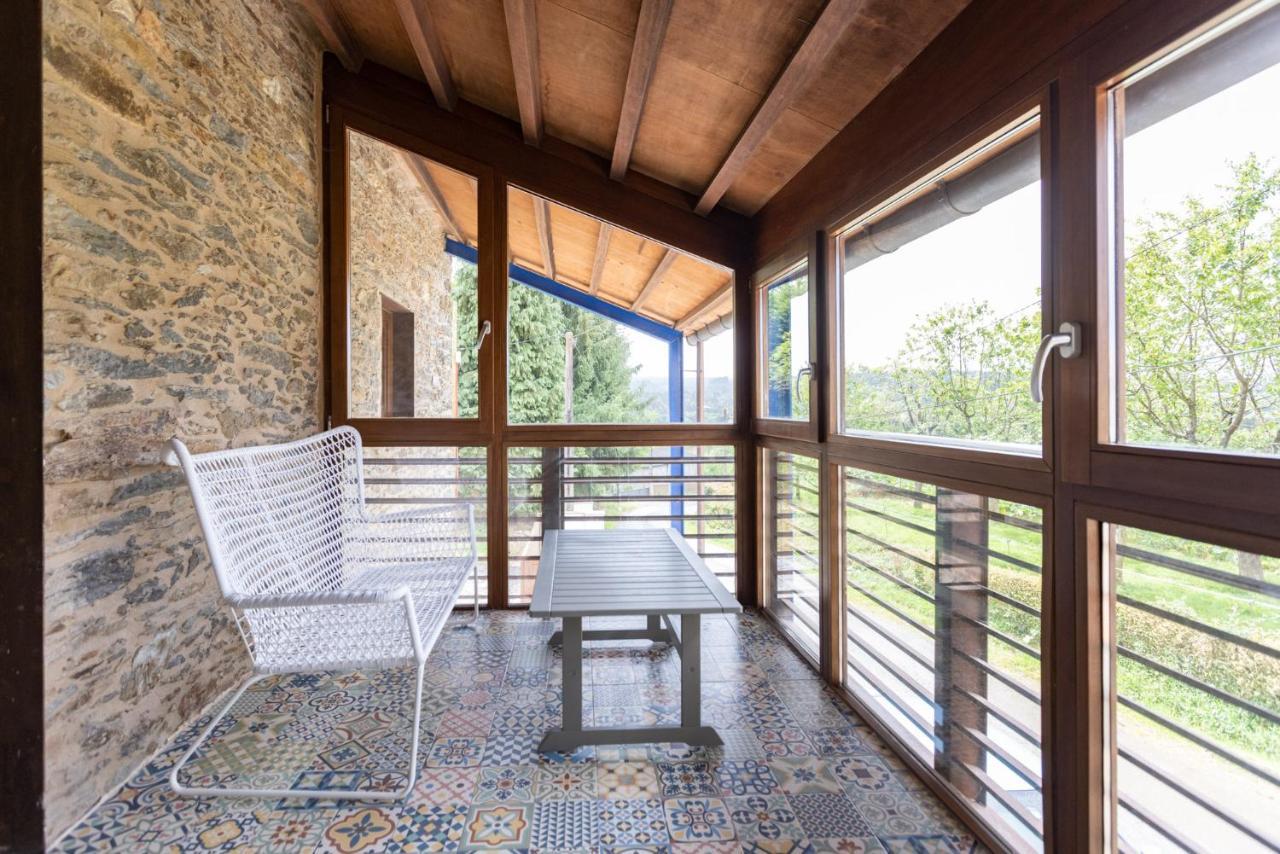 Villa Gran casa rústica en Sigueiro Exterior foto