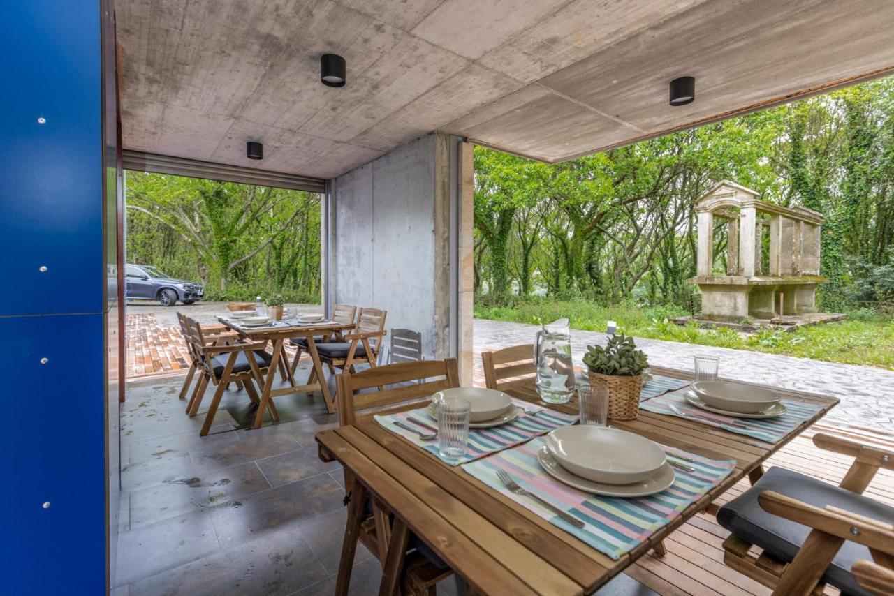 Villa Gran casa rústica en Sigueiro Exterior foto